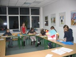 Przygotowanie kartek świątecznych