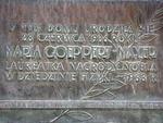 Tablica: Dom Marii Goeppert-Mayer