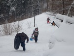 Na Stecówce w oczekiwaniu na obiad
